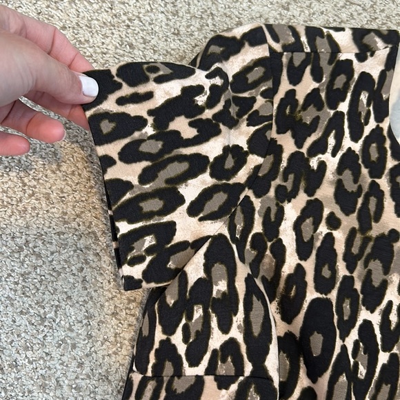 Kate Spade Animal Print Fit & Flare Dress, 0. - Picture 8 of 14